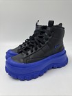 Nike Blazer Roam Mid Winter Boots Black Racer Blue Fq9065-001 Women   s Sz 6 5-8 5