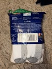 Fruit Of The Loom Boys  White Ankle Socks  L  3-9  10 Pair