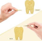 3pcs Tooth Fairy Money Gold Plated Commemorative Coin Creative Kids Tooth Change