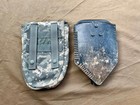 1980   s Army Military Surplus Entrenching E Tool Trifold Shovel   Molle Pouch Gi