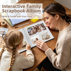 Photo Album Self Adhesive With Picture Display Window 40 Pages Diy Scrapbooking
