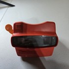 Vintage 3d View-master Viewmaster Red Orange  Works Great 9 Slides Included  