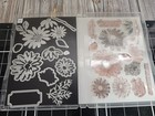 Stampin  Up  Cheerful Daisies Stamp Set   Dies Oops-a-daisy Flower Leaf Birthday