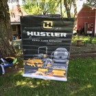 New Hustler Zero Turn Lawn Mower Showroom Window Cling Dealer Advertising