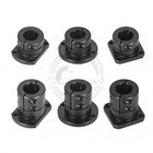 45 Steel  Guide Shaft Support Base 8mm-50mm Square round Flange For Optical Axis