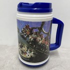 Silver Dollar City 2009 Grandfathered Refillable Plastic Mug With Lid Blue