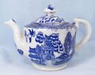 Childs Blue Willow Dinner Set Toy Porcelain 27 Pc  Made Japan Vintage A Beauty