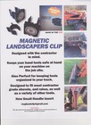 Tool Holder Organizer Magnetic Landscaper s Clip  Home  Equipment  Shovel  Rake