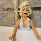 Vintage Hollywood Starlet Wall Decor Bust Hooks 1986 Benning Ent Marilyn Monroe