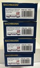 Bachmann Ho Scale American Freedom Train 4 Illuminated Exhibit Car Set New