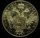 1915 Austrian  re-strike  1 Ducat Gold Coin - Agw  1107 Oz 