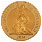 2014 Royal Mint Britannia Gold Proof 5oz Boxed