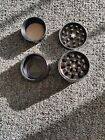 Rainbow Large 2 5  4 Piece Titanium  Smoke Crusher Tobacco Herb Spice Grinder