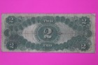 1917  2 United States Legal Tender Note Paper Money Fr 57 Guaranteed Genuine 24