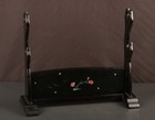 Era Katana-kake Sword Rack  Urushi  Raden Cherry Blossom Design Double-tiered