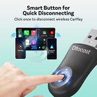 2025 2in1 Ottocast Mini Usb Wireless Carplay  android Auto Adapter  smart Button