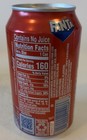 12oz  Fanta Can   Strawberry Warcraft  Empty Bottom Opened 