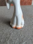 Vintage Miniature Siamese Cat   Dog Long Lashes Figurine Mcm Mid Century Modern 
