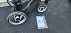 Mutsy Evo Black Stroller Original  frame  wheels Only  And Manual Foldable 