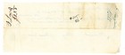 1871 Troy Ny Handwritten Laundry Receipt     Frances Sears To W  Wright Signed
