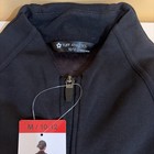 Tuff Athletics Girls Jacket Full-zip Fleece Lined Pockets Black Sz M  10-12  