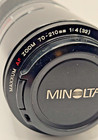 Minolta Af 70-210mm Zoom Lens For Sony Minolta 35mm Camera