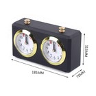 Mechanical Chess Clock Timer Analog Wood Clock Master Tournament Analog Chess