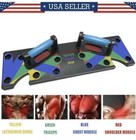 9-in-1 Push-up Rack Board System     Comprehensive Home Workout Trainer