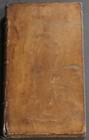 Rare Antique Old French Estate Book Principles Christian Faith 1737 Religion 