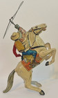 1938 Marx  hi-ho Silver - The Lone Ranger  Tin Litho Windup Toy W  Original Box 