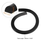 Flexible Molding Trim 20  Quarter Round Molding Water Barrier Black