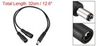 1 Male To 2 Female Dc Power Splitter Cable For Cctv Security Cameras 12 6 