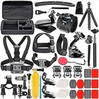 New 50 Pcs For Gopro Hero 10 11 12 8 7 6 5 Accessory Kit Bundle Chest Head Mount