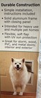 Petsafe Freedom Aluminum Pet Door White 1-40 Pounds Medium Ppa00-108610 - New