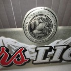 Coors Light Beer Sign Tin  a Taste Born High In The Rocky Mountains  44  Rare
