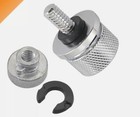 Screw Mount Knob Cover Nut Dyna Rear Seat Bolt For Touring Sportster Tab New