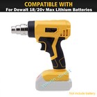 Wireless Hot Air Gun For Dewalt 20v Max Lithium Battery Heat Gun W 4 Nozzles