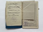 Ww1 German Milit  rpass Pass Garde Korps Machine Gunner Verdun Argonne Ek2 Wb