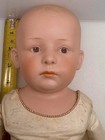 Antique German 19    Gebruder Heubach 8 Bisque Head Character Doll Blonde Boy  Vgc