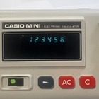 Vintage 1974 Casio-mini Electronic Calculator Made In Japan Cm-605 Prop Movie Tv