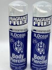 Lot Of 6 H2ocean Sea Salt Body Piercing Antibacterial Foam Soap 1 7 Fl Oz Each