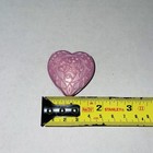 Vtg 1982 Avon Delicate Heart Candid Solid Perfume Compact Pink Rose Boxed Nib