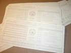 25 Vintage Ibm Data Processing Punch Cards Dept  Of The Navy