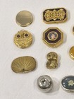 Vintage Solid Perfume Compact Lot 14pc Estee Lauder Revlon Jovan Tuvache Mixed