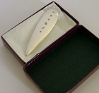 Asprey English Solid Sterling Silver Letter Opener 2000 Boxed