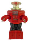 1966 Vintage Lost In Space Robot B-9 Motorized 12  Red Body   Remco