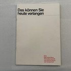 Vintage Mercedes Benz Sales Brochure Catalog 280 Sl 300 Sel 600 230 250 German