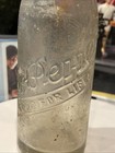 Vintage 1920 s Dr  Pepper Glass Bottle  chip On Bottom 