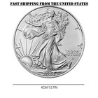 2024 1 Oz Fine Silver American Eagle  1 Bu Coin From Mint Roll