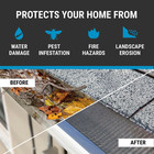     48 Ft   nominal  Contractor Grade Stainless Steel Micro-mesh Gutter Guard Kit 